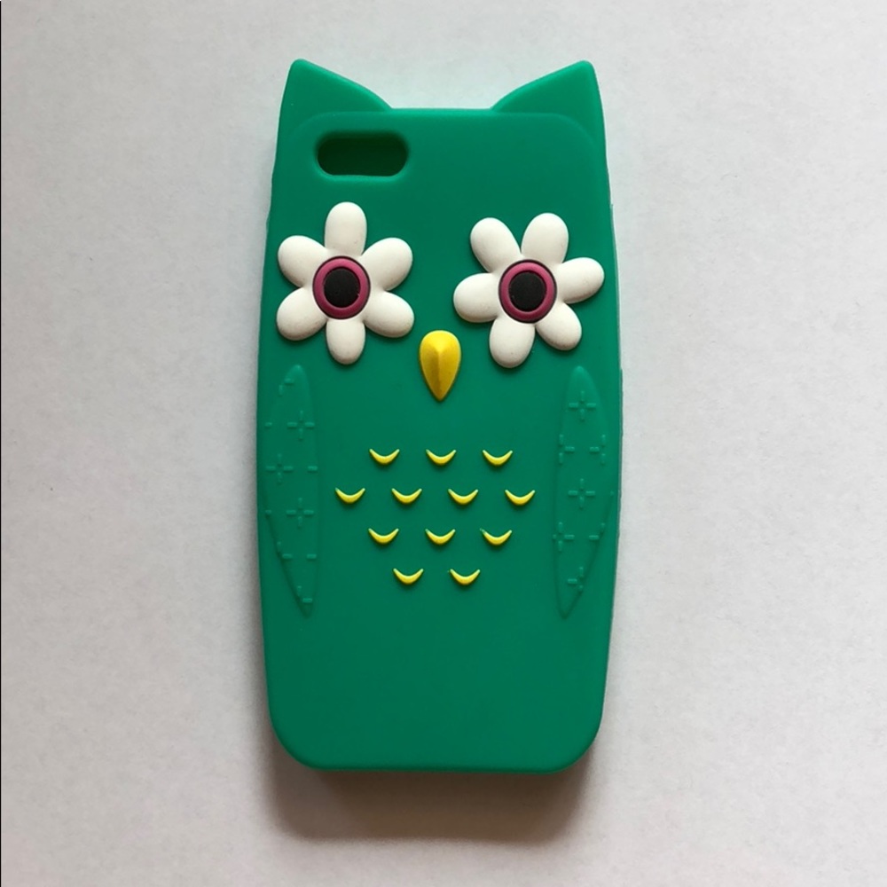 Mint/Teal IPhone 5 Owl Phone Case